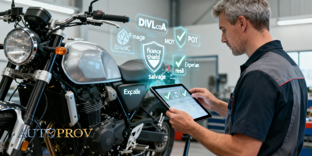 A Motor Trader's Guide to Motorcycle History Checks