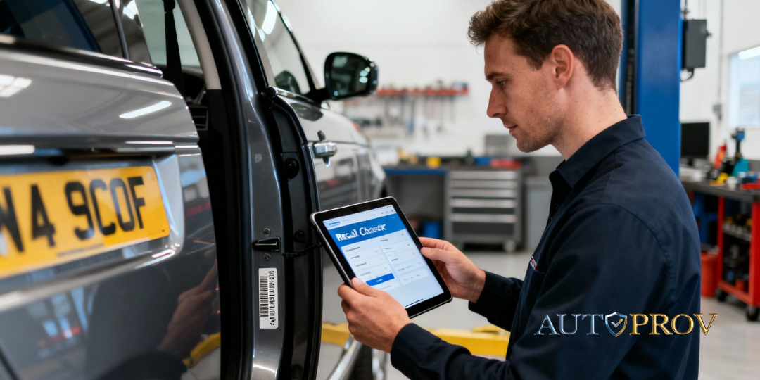 A Motor Trader's Guide to the Vehicle Recall Check UK