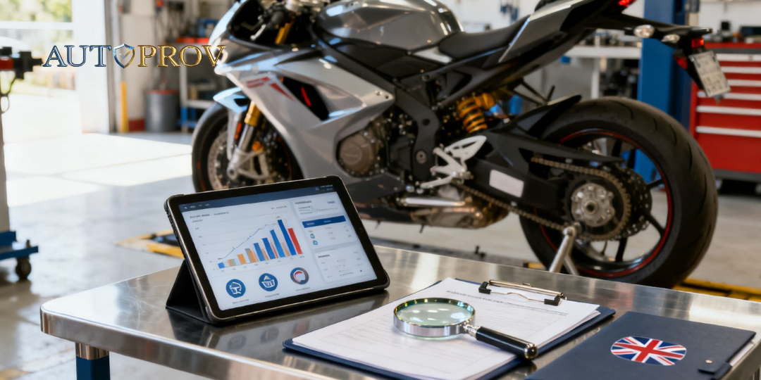 A Guide to Check Motorbike History for UK Dealers
