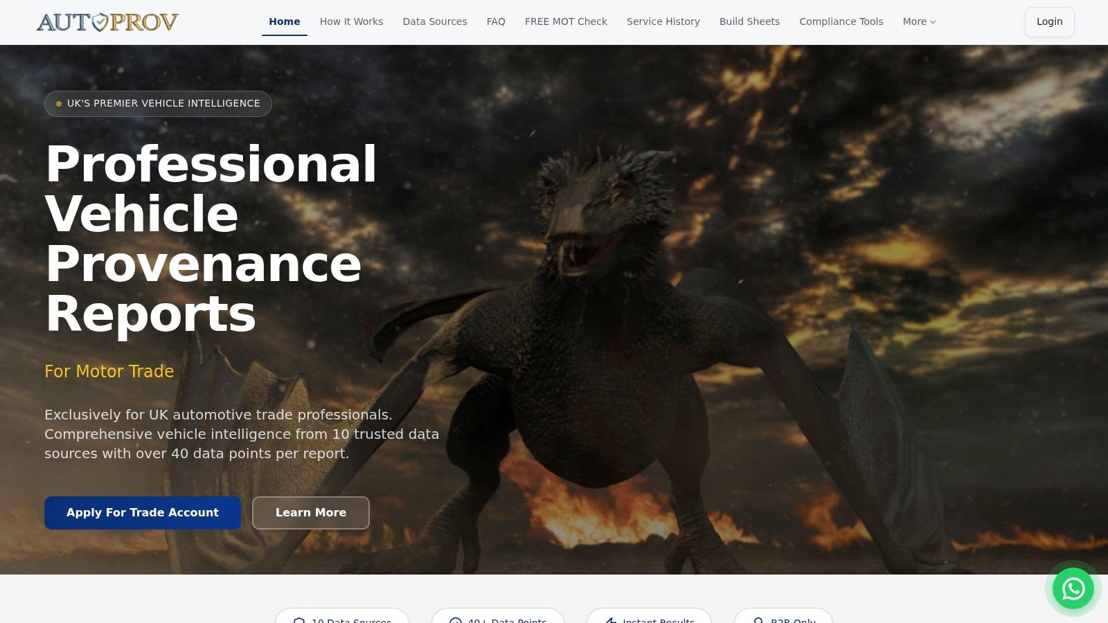 Screenshot from https://autoprov.ai