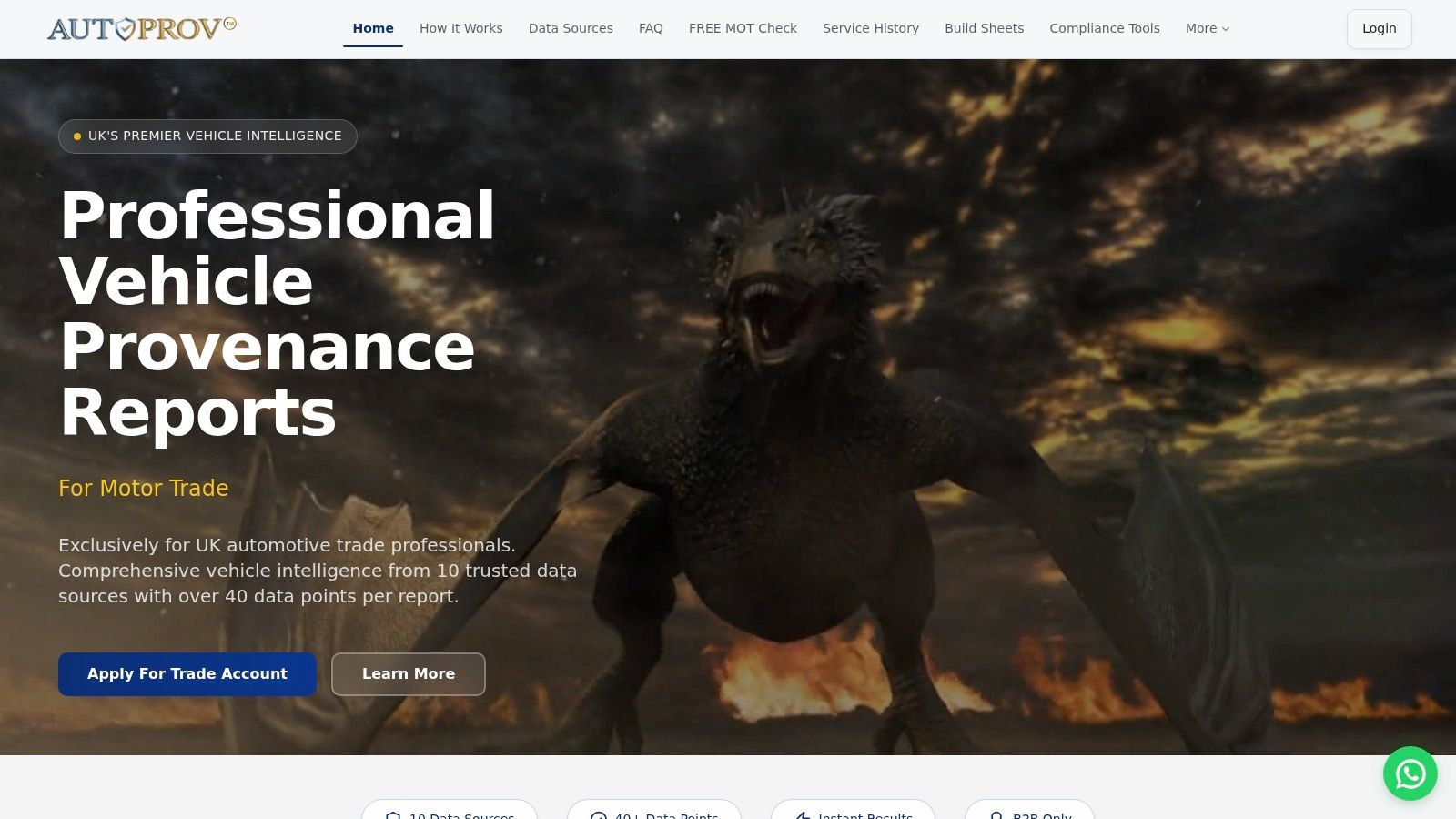 Screenshot from https://autoprov.ai